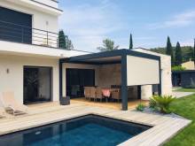 Notre zone d'activité pour ce service Devis pose Pergola bio-thermique isolée pour extension de maison à